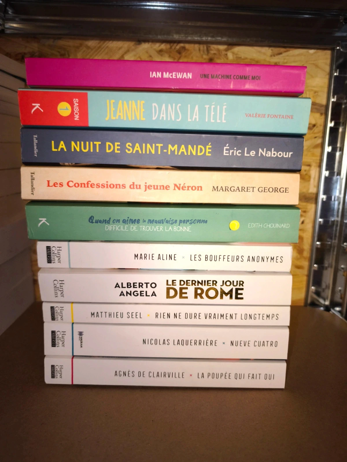 Lot de 10 romans